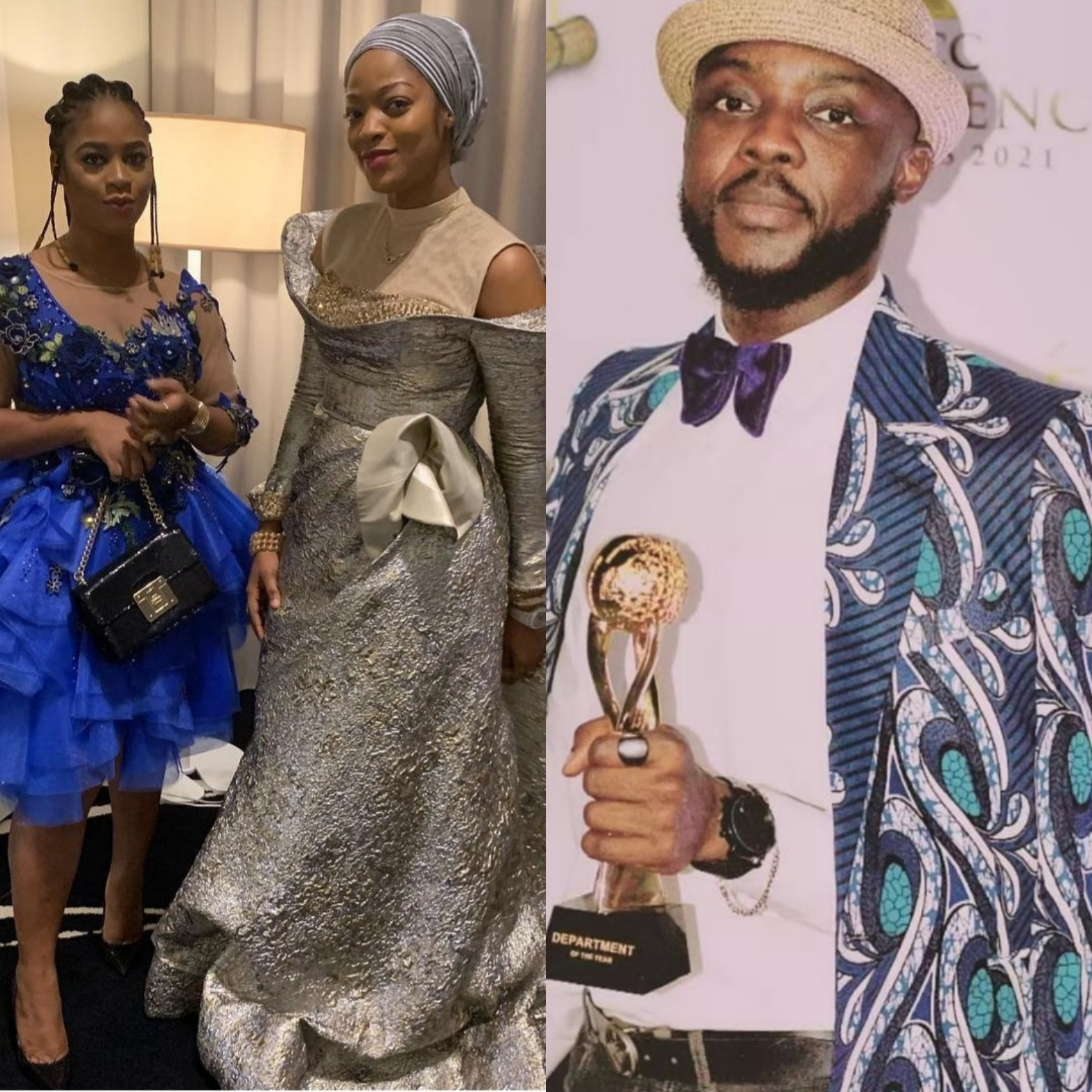 Olori Naomi's sister blasts Ogbolor after the actor appeared to shade the queen over her marriage crisis