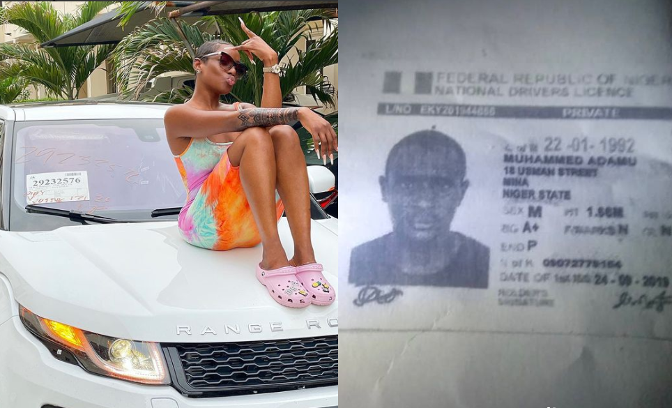 Actress Dorcas Fapson's driver absconds with her Range Rover