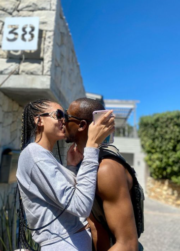 From the very first day I saw you at the ATM, I knew you were the one - BBNaija's Omoshola says as he shares loved up photo of himself and his fiancee