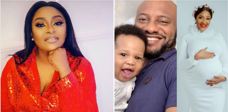 I am deeply hurt and embarrassed - Victoria Inyama addresses Pete Edochie after his son, Yul announced that he has welcomed a child with his second wife