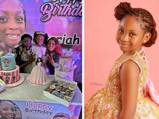 Osas Ighodaro and Gbenro Ajibade celebrate their daughter, Azariah as she turns 6