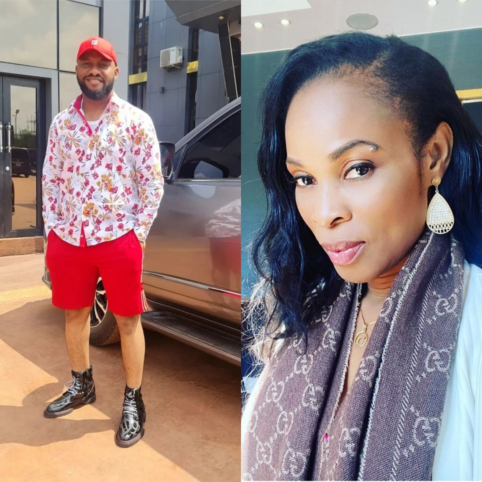 "We are not stray dogs like you who couldn't zip up his panties" Georgina Onuoha drags Yul Edochie by his "little third leg" after he threw shade at her and other actresses following allegations of affair with Apostle Johnson Suleman