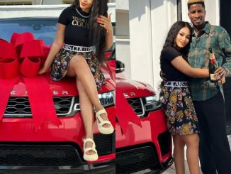 Actress Yetunde Barnabas gets Range Rover as ‘push gift’ from footballer husband