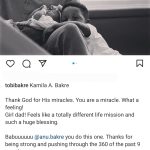 Tobi Bakre and wife welcome second child
