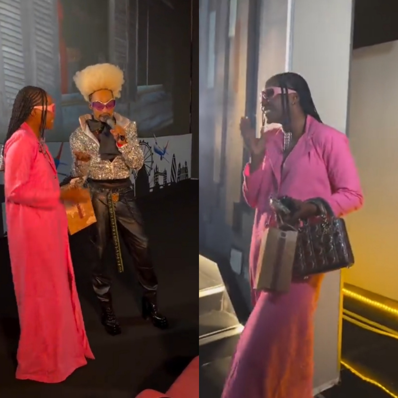 Ilebaye steps out in loose-fitting outfit after receiving heat recently for being scantily clad (video)