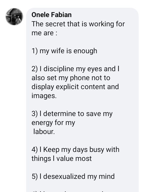 My wife is enough, my sp3rm is costly so I value it - Nigerian man who doesn't cheat reveals his secrets and reasons