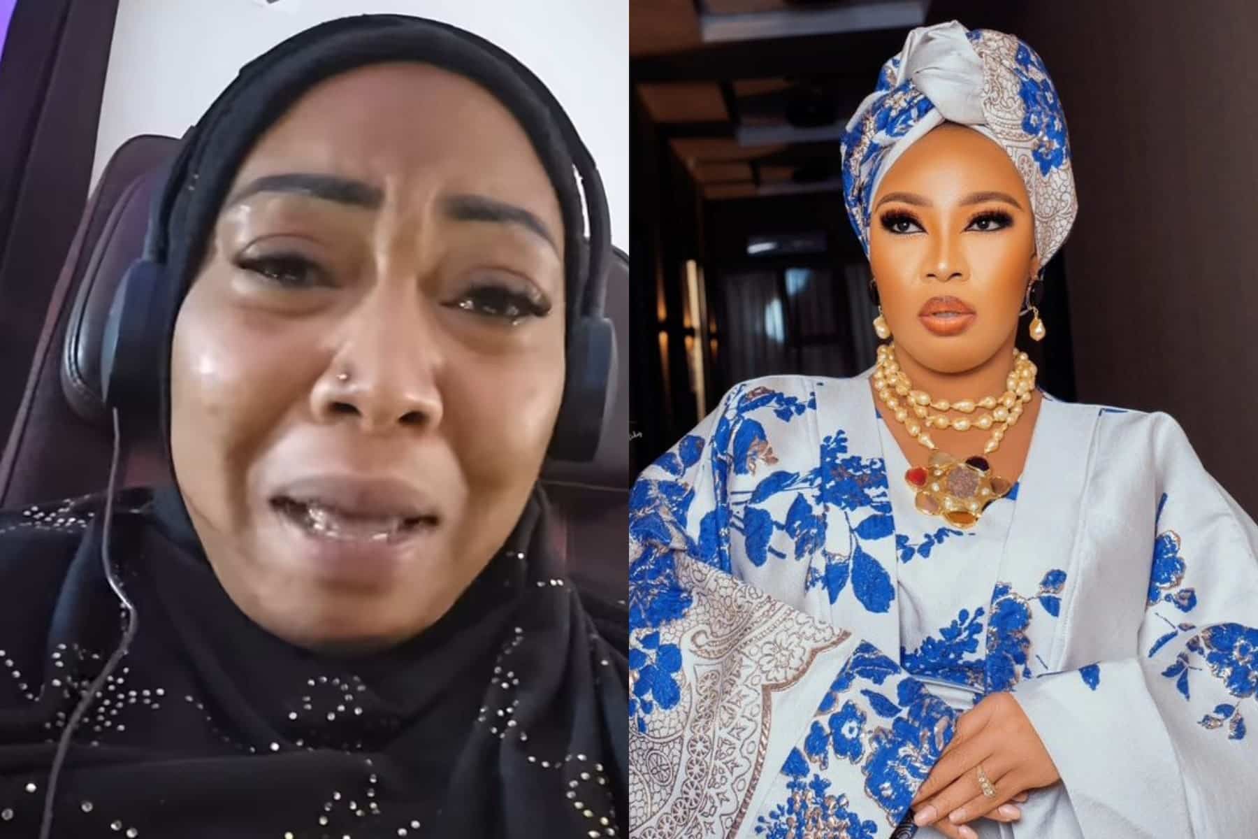 Actress Bimpe Akintunde sheds tears of joy as she arrives Canada